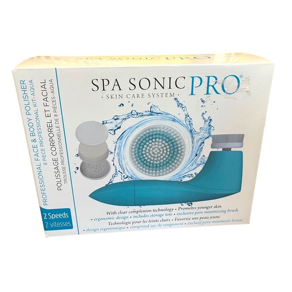 Spa Sonic Pro Skin‎ Care System 2 Speeds New in Box